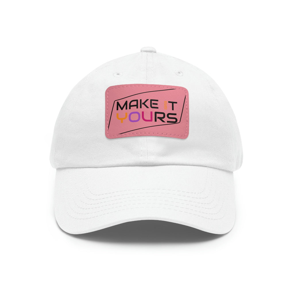 Dad Hat with Leather Patch