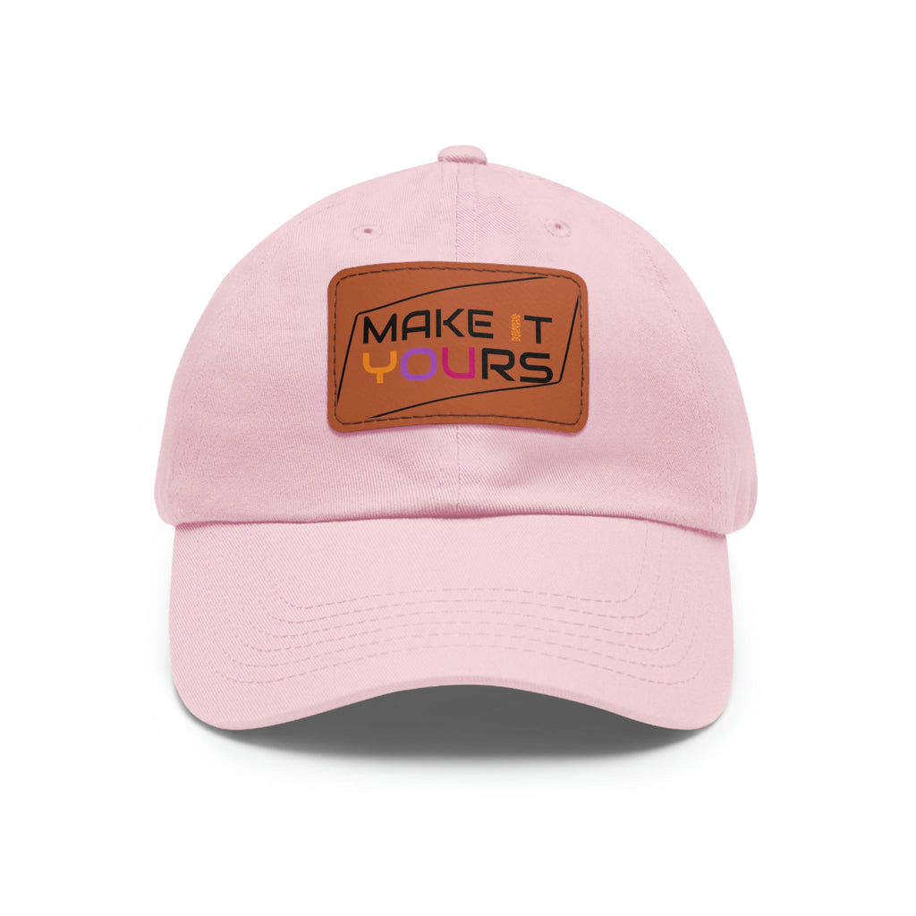 Dad Hat with Leather Patch