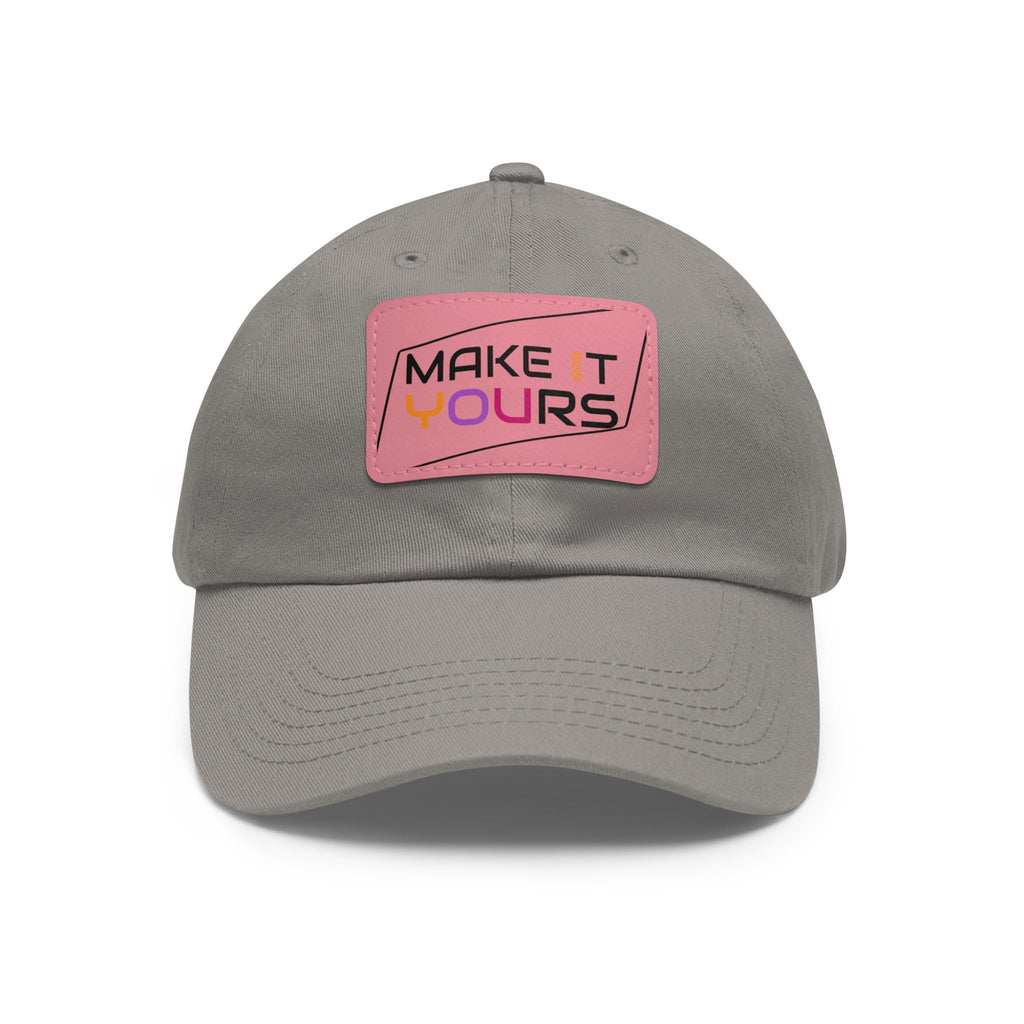 Dad Hat with Leather Patch